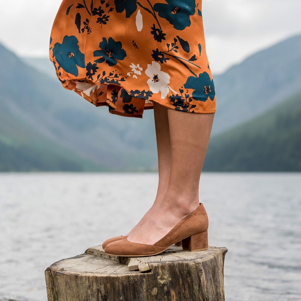Babies vegan et éthiques Calypso Noisette d'occasion l'Aurore par Minuit sur Terre